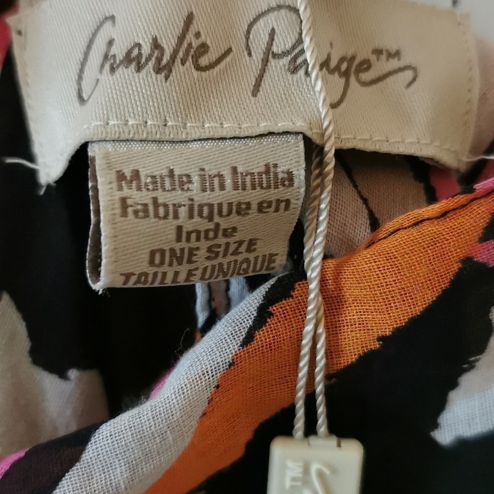 Charlie Paige Bohemian Beach cover up Dress. NWT. One size. - Picture 8 of 10